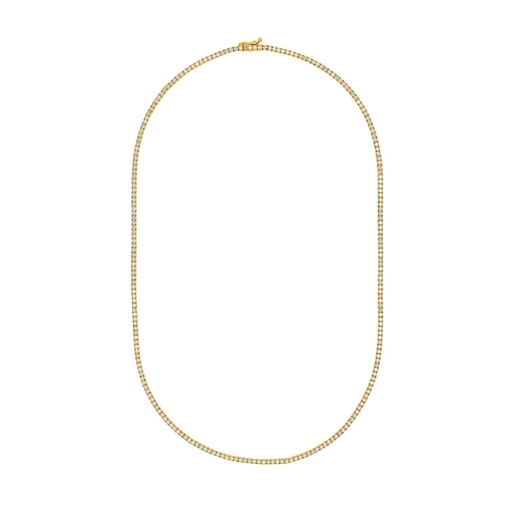 Diamond 18 Tennis Necklace (5tcw)