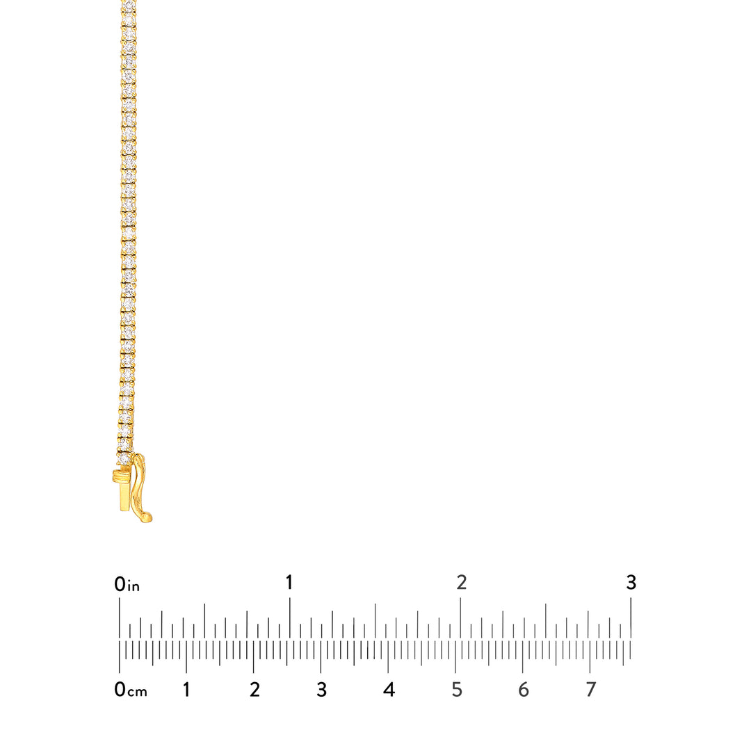 Diamond 18 Tennis Necklace (5tcw)