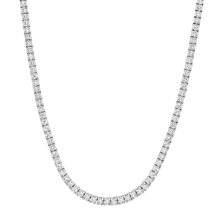 Diamond 18 Tennis Necklace (4-1/2tcw)