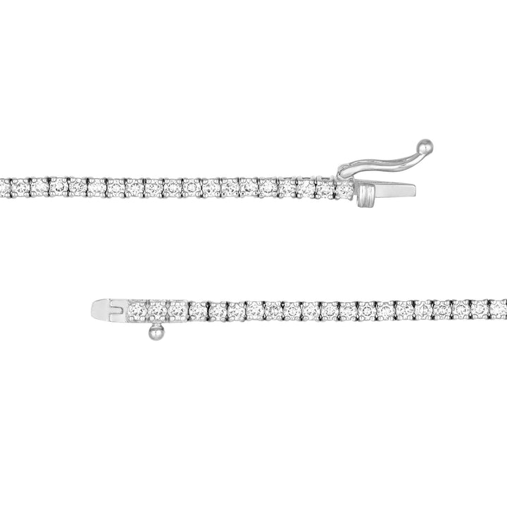 Diamond 18 Tennis Necklace (4-1/2tcw)