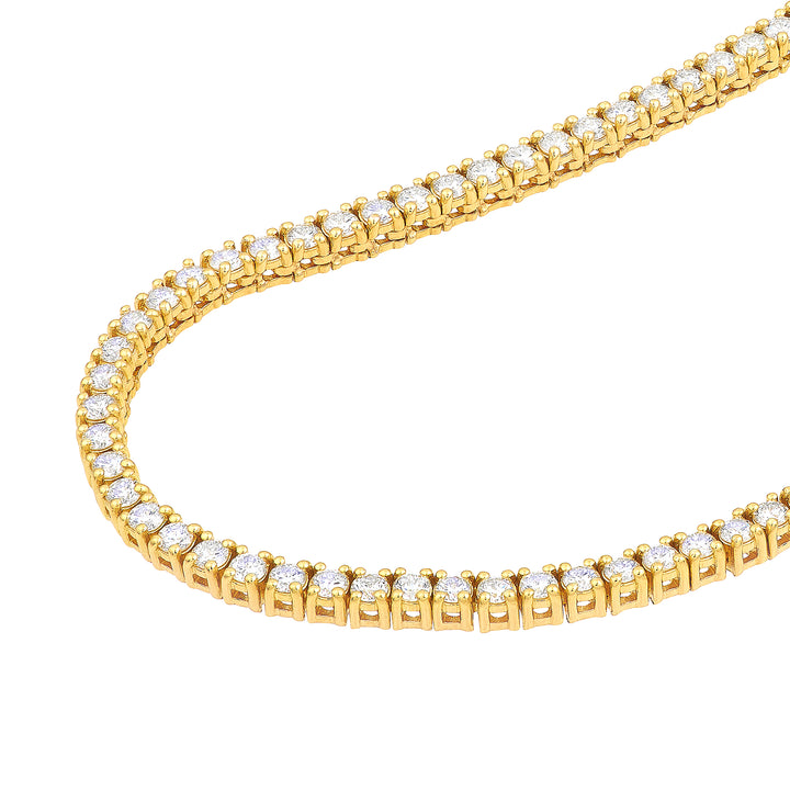 Diamond Half Tennis Necklace (2-3/8tcw)