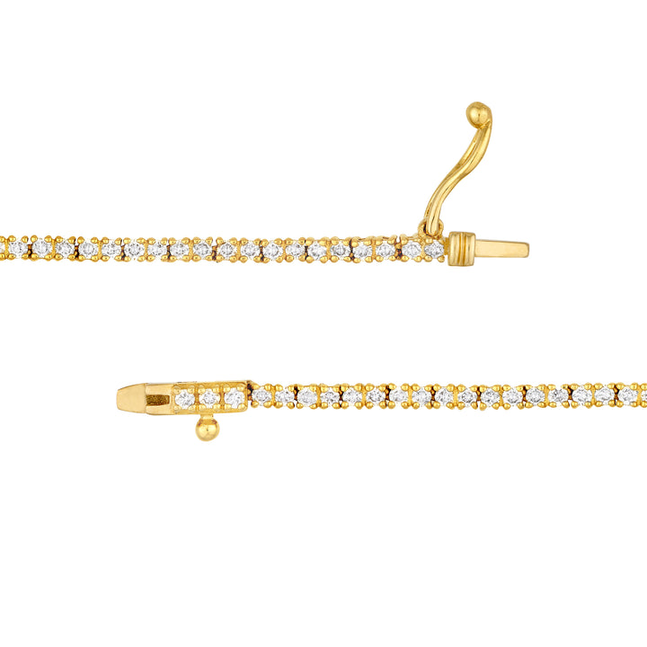 Diamond 16 Tennis Necklace (2-5/8tcw)