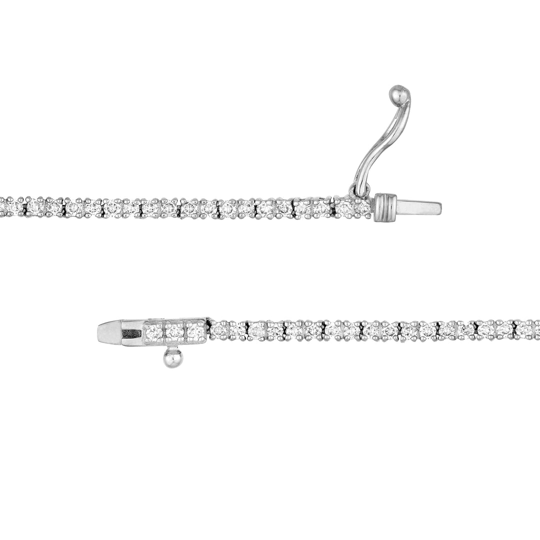 Diamond 18 Tennis Necklace (3.0tcw)