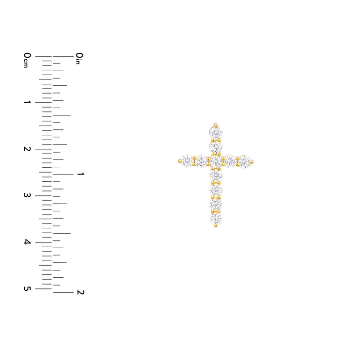 Diamond Cross Pendant (1tcw)
