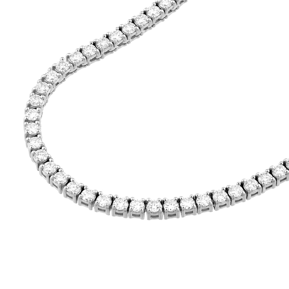 Diamond 18 Tennis Necklace (6-1/3tcw)