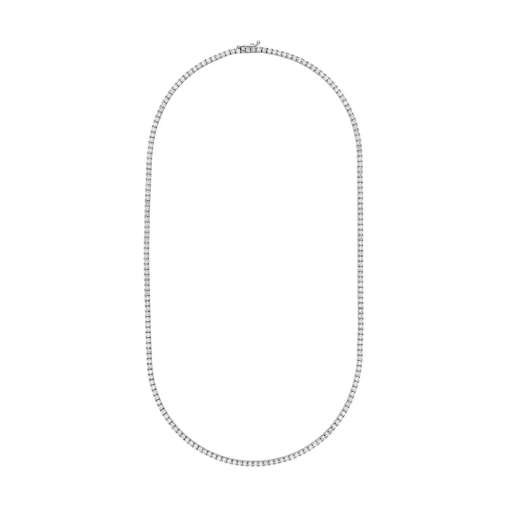 Diamond 18 Tennis Necklace (6tcw)