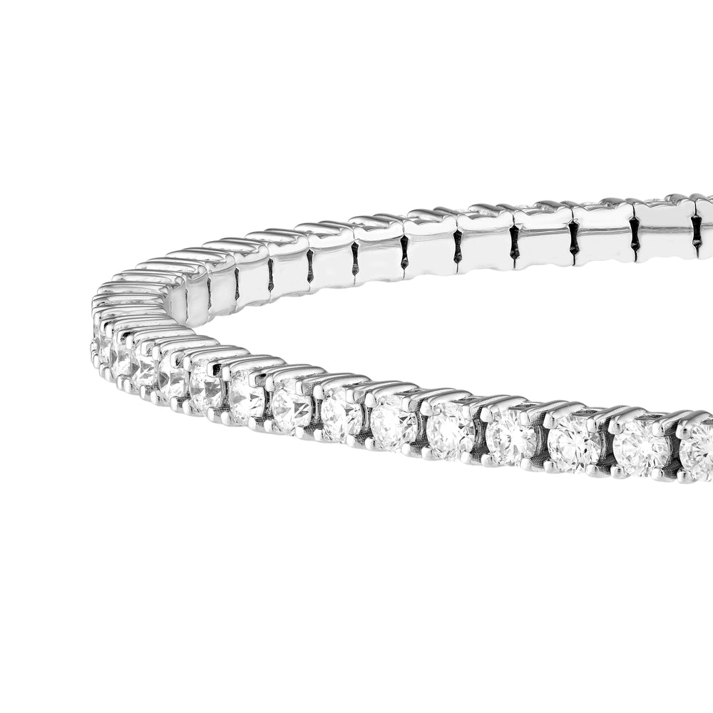 Diamond Eternity Flex Tennis Bracelet (2-3/4tcw)