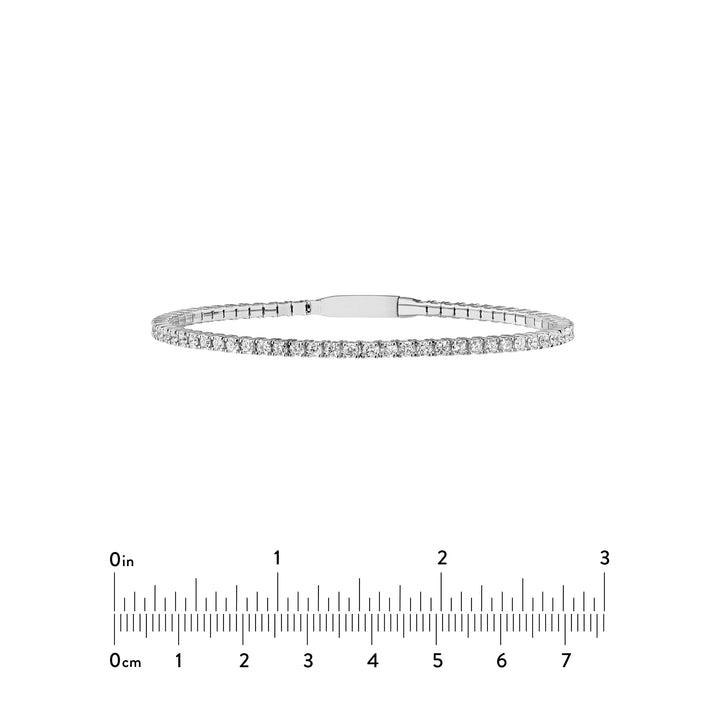 Diamond Eternity Flex Tennis Bracelet (2-3/4tcw)
