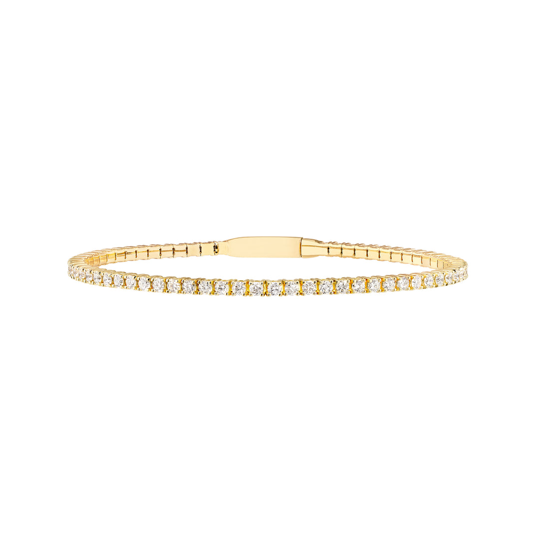 Diamond Eternity Flex Tennis Bracelet (2-3/4tcw)