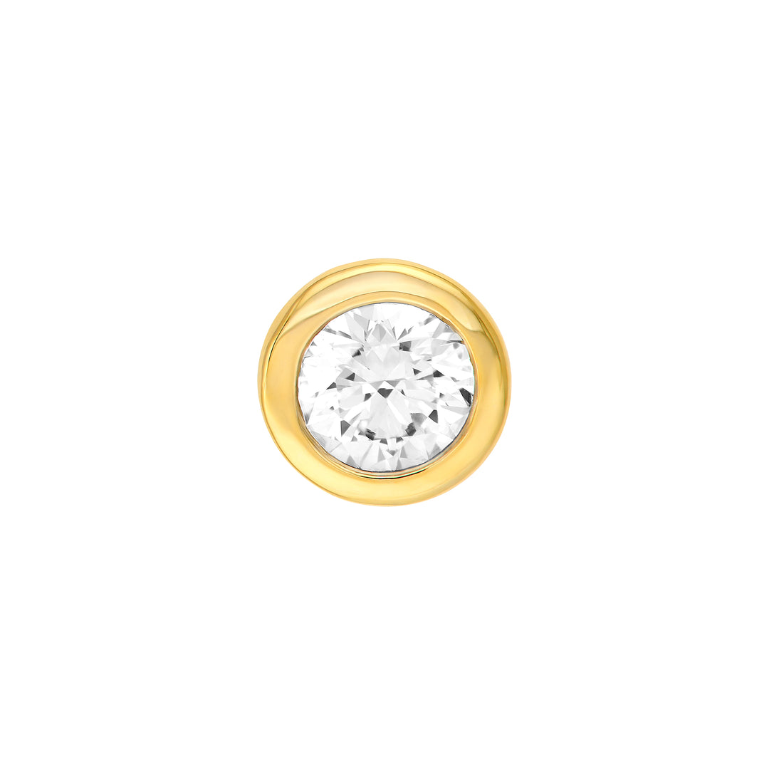 3/8tcw Round Diamond Martini Stud Earrings