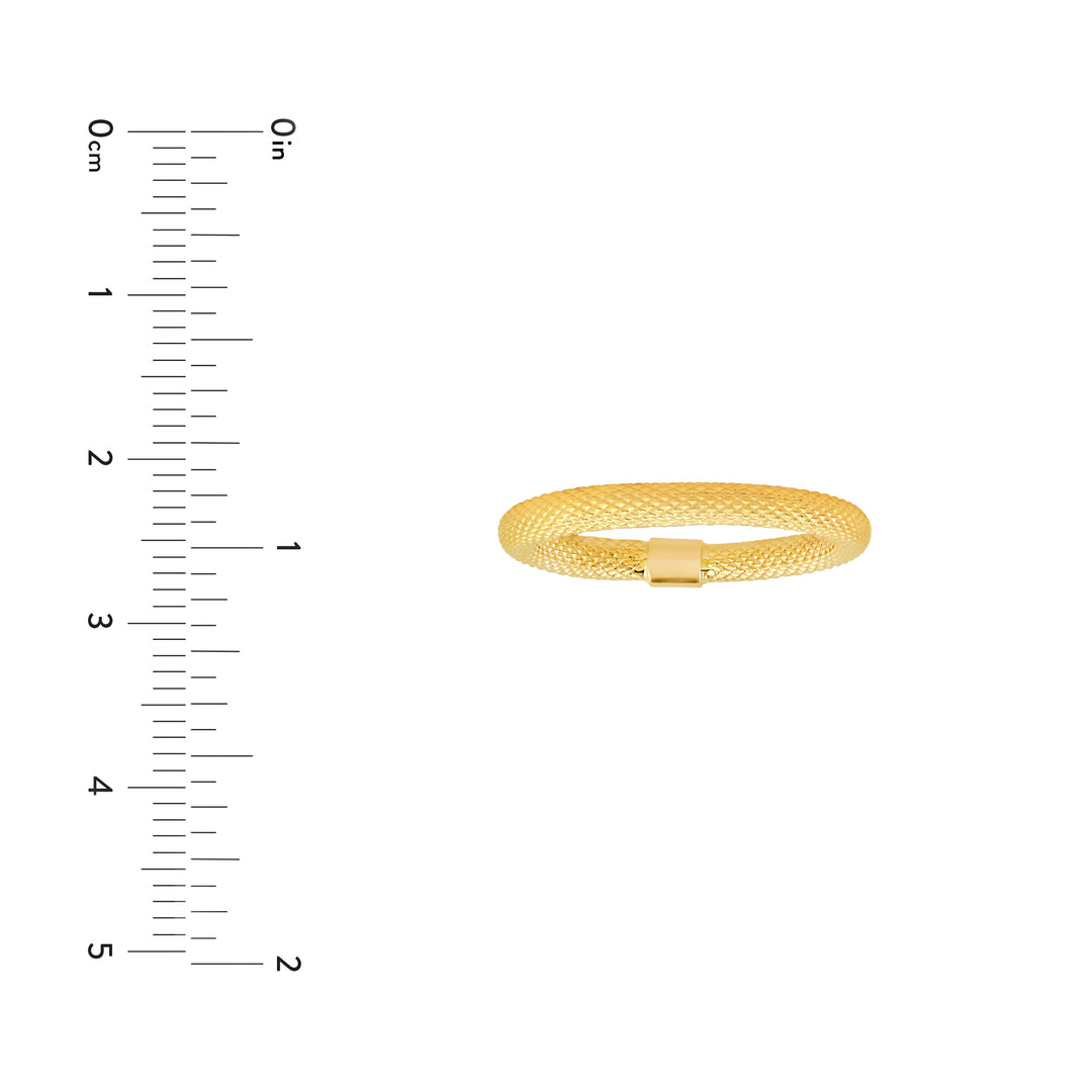 Textured Tube Ring