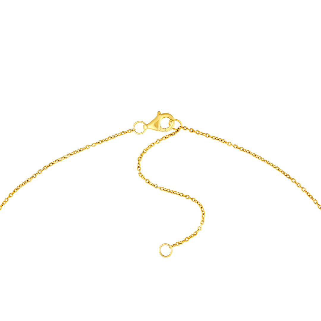 Three Stone Diamond Necklace