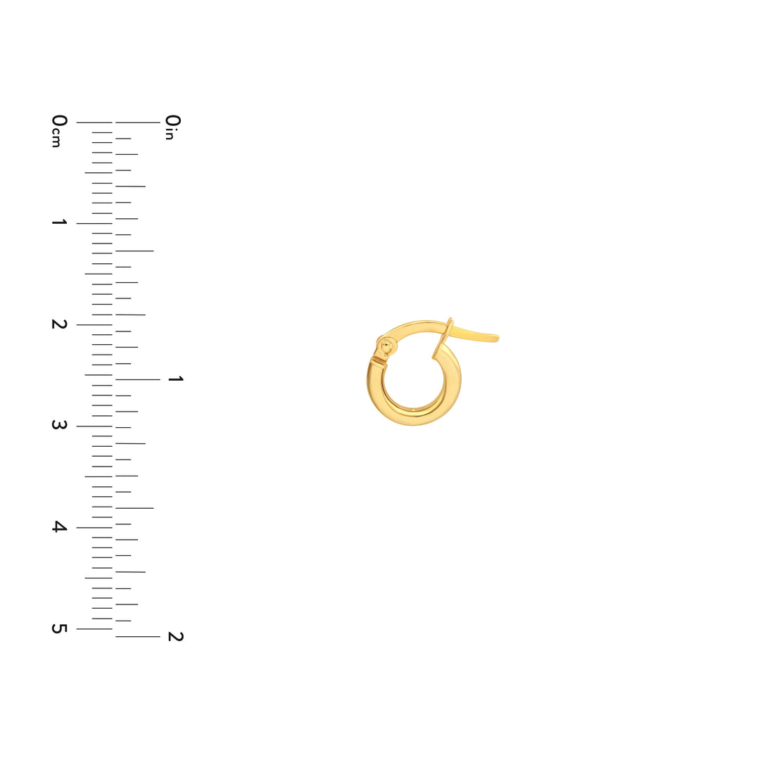 Round Micro Hoops