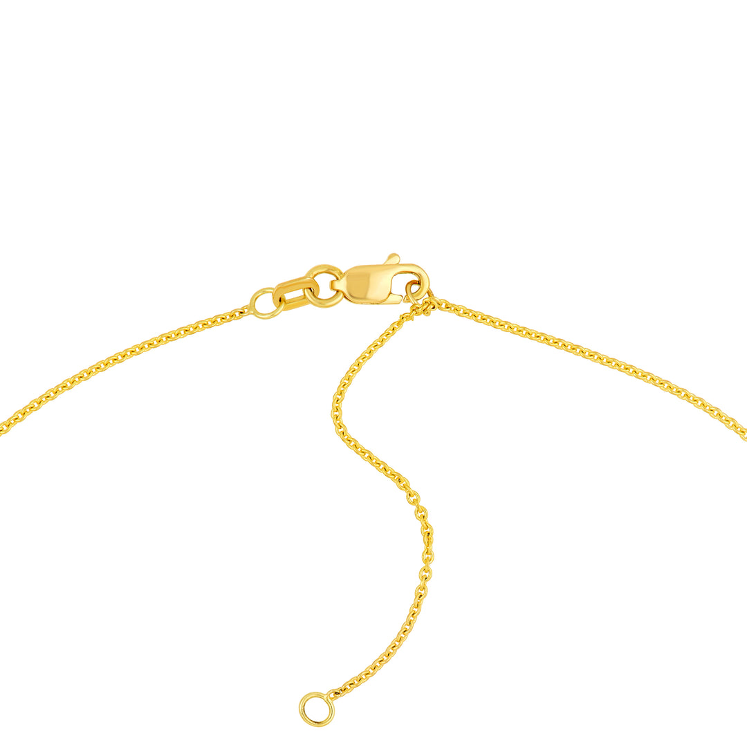 Toi et Moi Necklace (London Blue & Citrine)