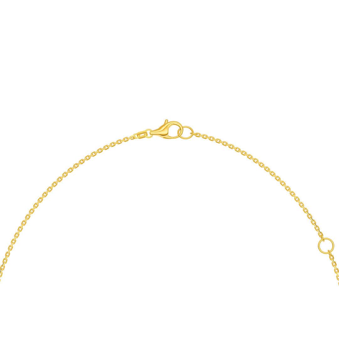 Pear Pink Morganite Station Necklace