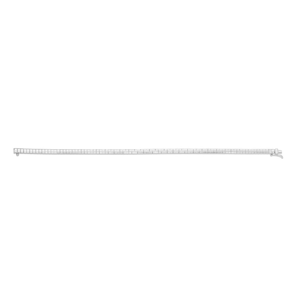 14K Brick Omega Bracelet