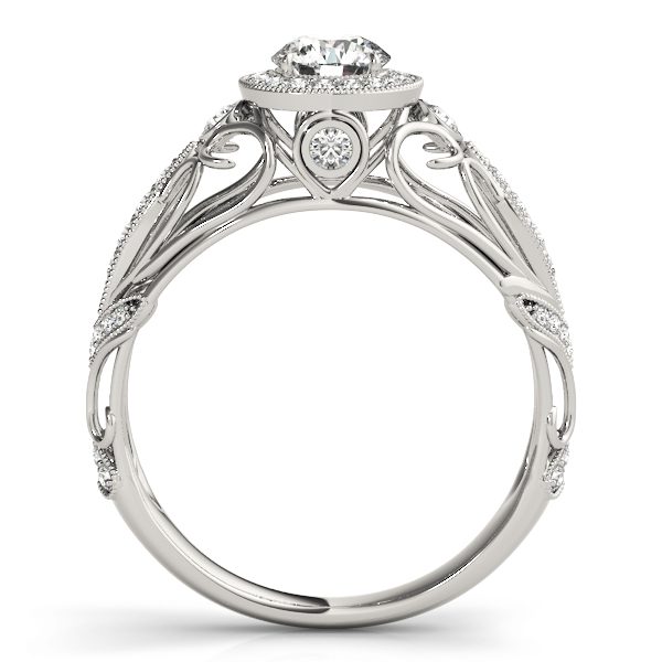 Halo Diamond Engagement Ring - Oaks Jewelers